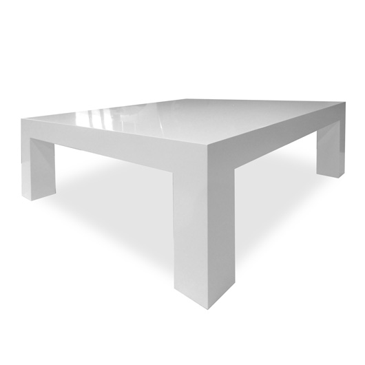 CUSTOM PARSON'S STYLE COCKTAIL TABLE